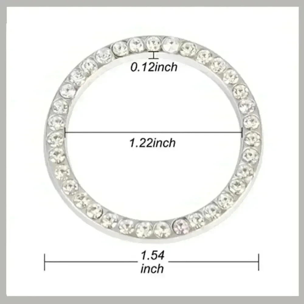 Gray Bling Steering Wheel Cover - Picture 9 of 9
